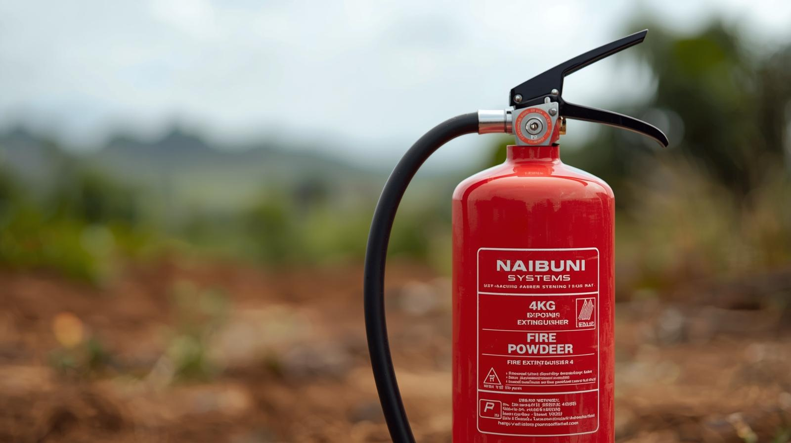 4KG Dry Powder Fire Extinguisher 4